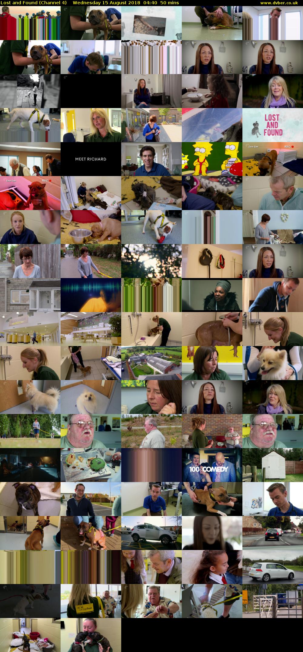 Lost and Found (Channel 4) Wednesday 15 August 2018 04:40 - 05:30