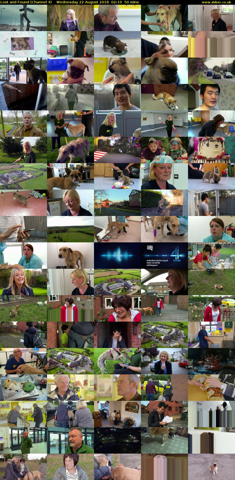 Lost and Found (Channel 4) Wednesday 22 August 2018 02:10 - 03:00