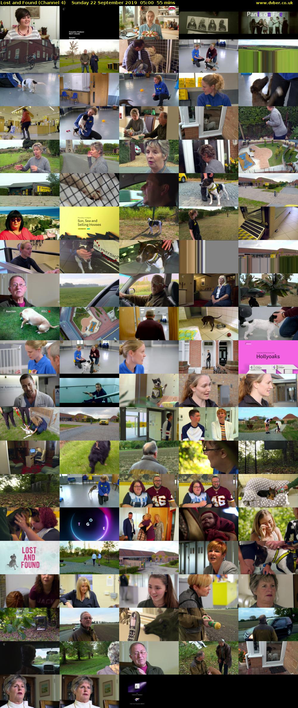 Lost and Found (Channel 4) Sunday 22 September 2019 05:00 - 05:55