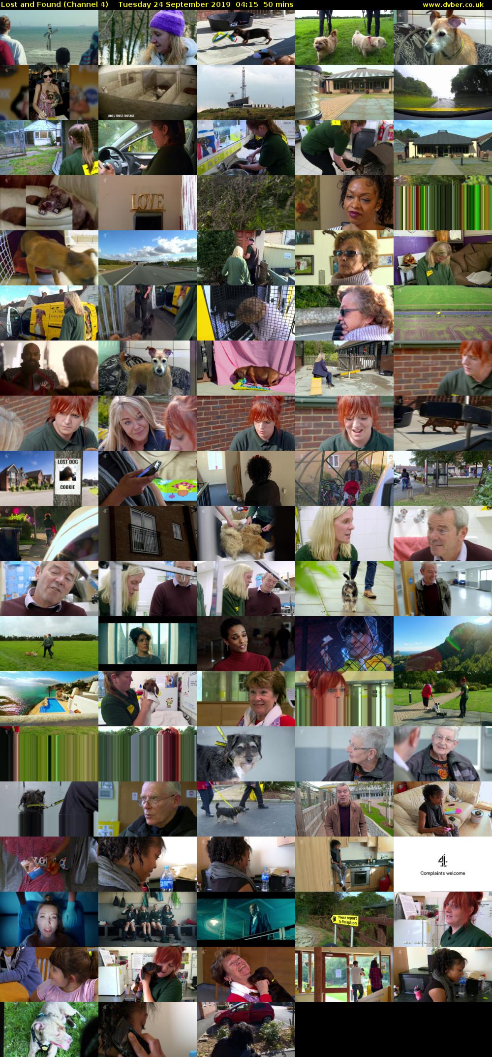 Lost and Found (Channel 4) Tuesday 24 September 2019 04:15 - 05:05