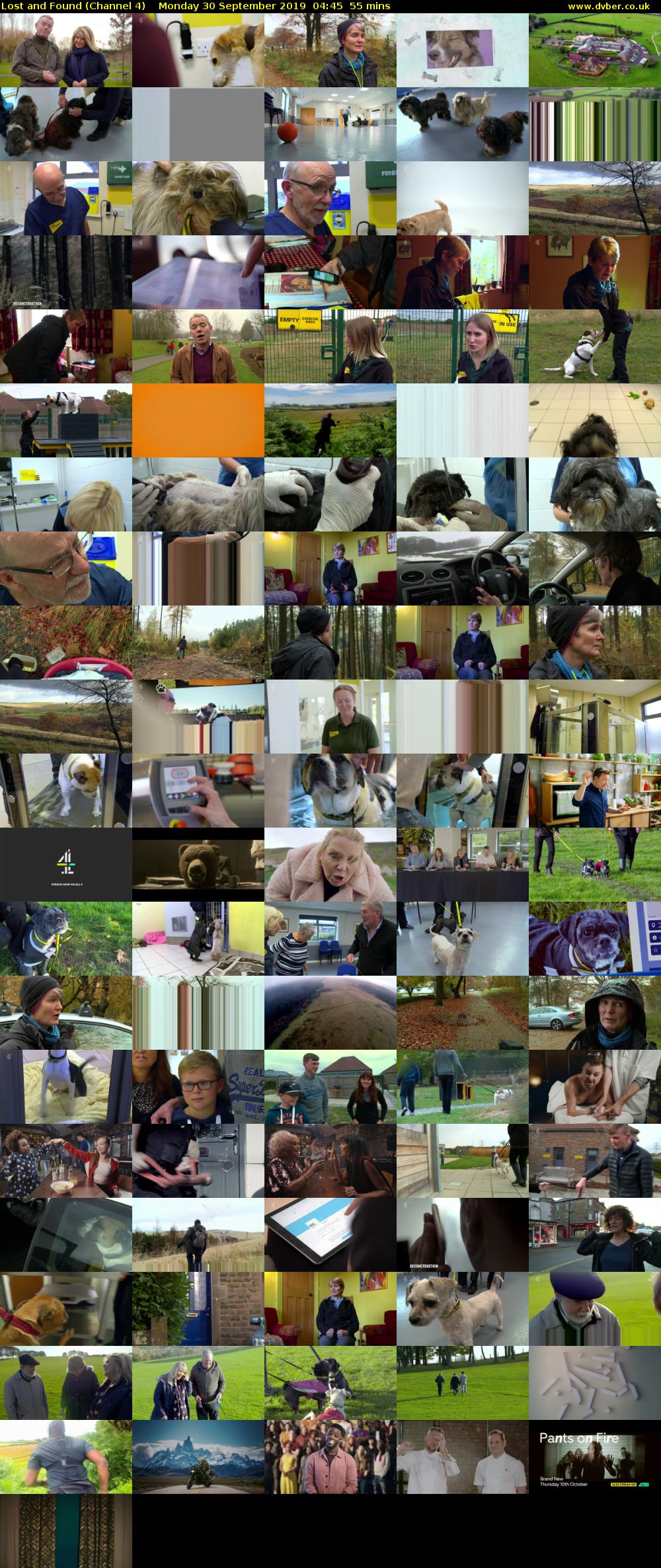 Lost and Found (Channel 4) Monday 30 September 2019 04:45 - 05:40
