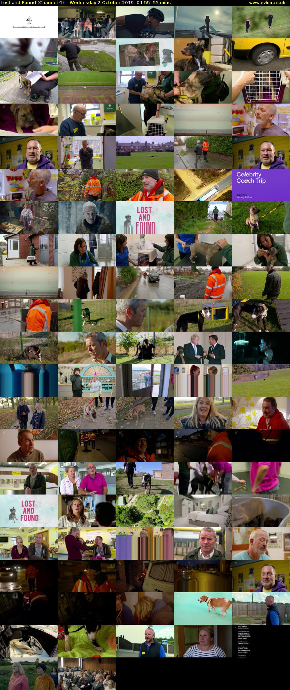 Lost and Found (Channel 4) Wednesday 2 October 2019 04:55 - 05:50