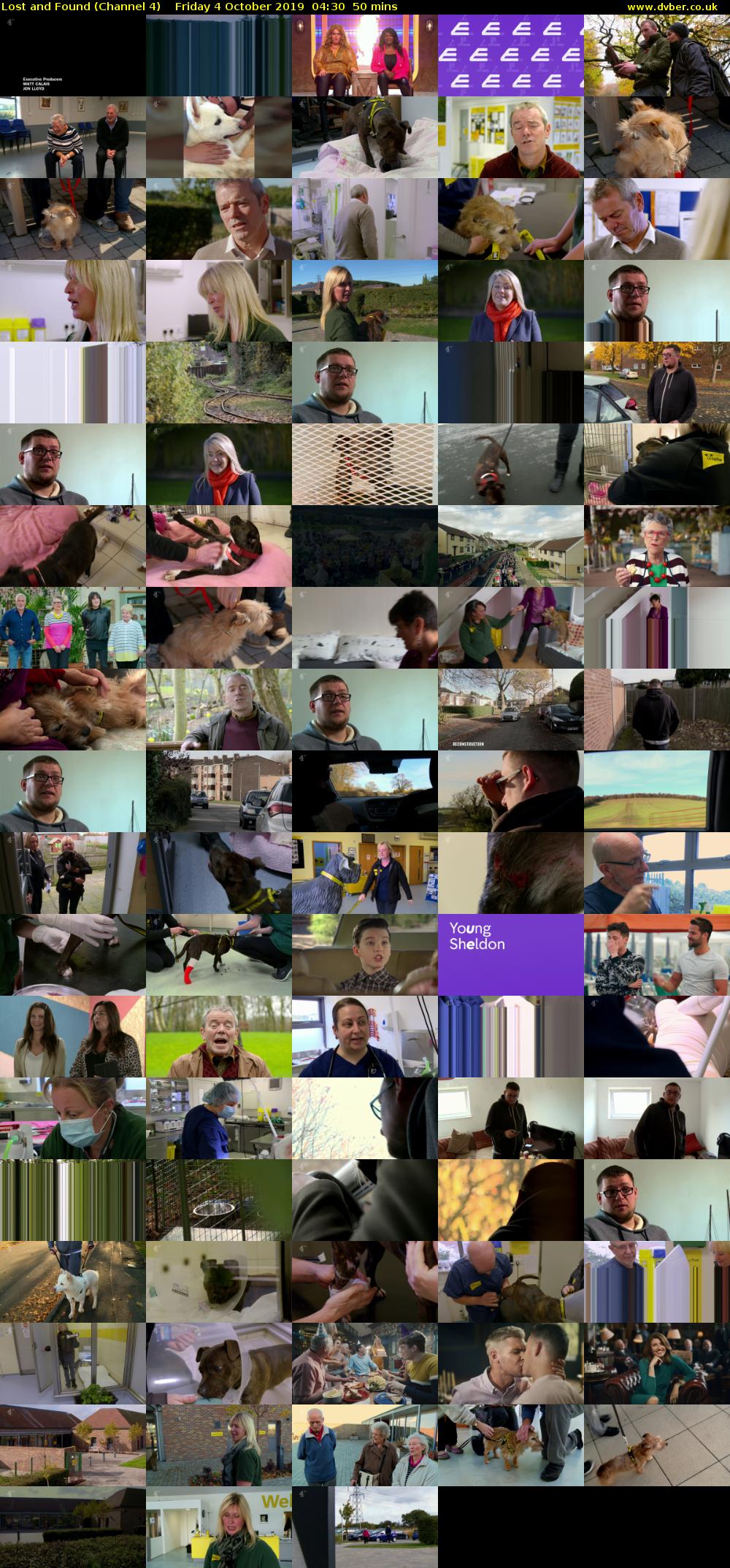 Lost and Found (Channel 4) Friday 4 October 2019 04:30 - 05:20