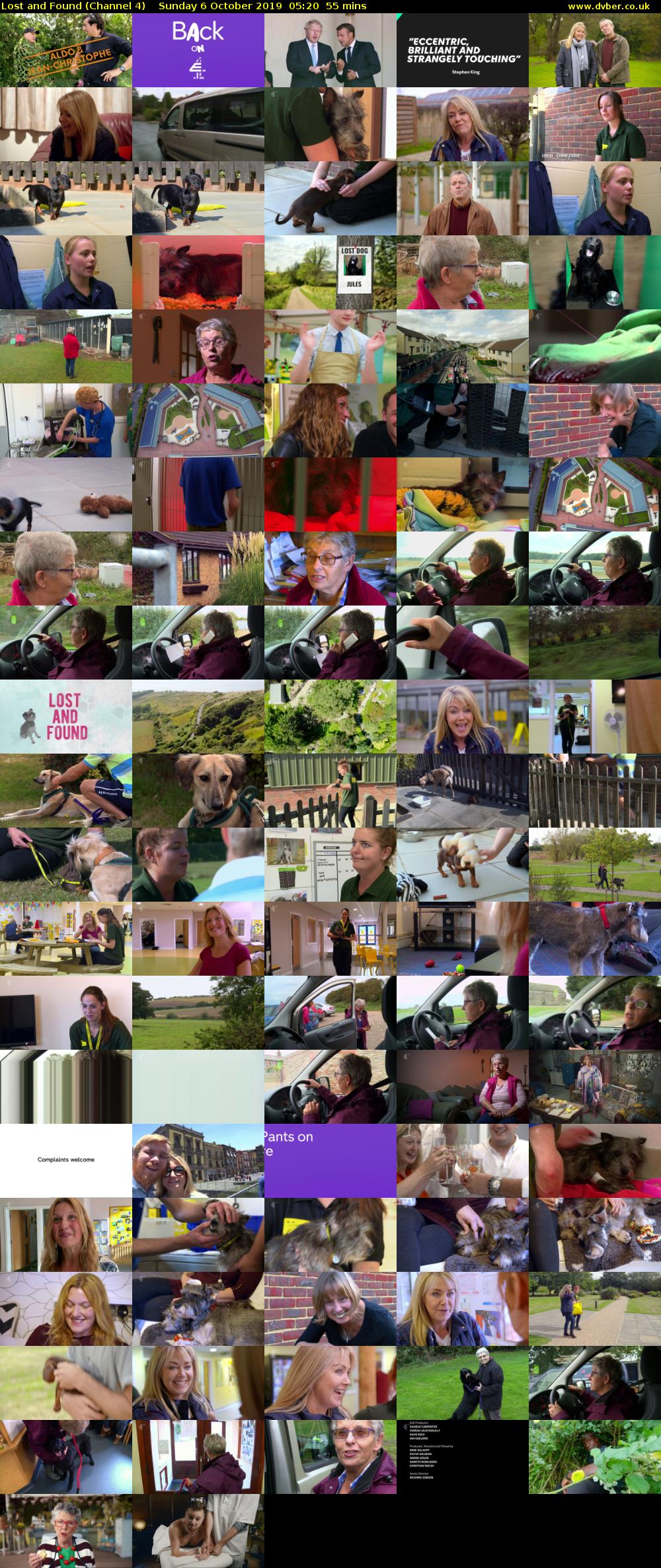 Lost and Found (Channel 4) Sunday 6 October 2019 05:20 - 06:15