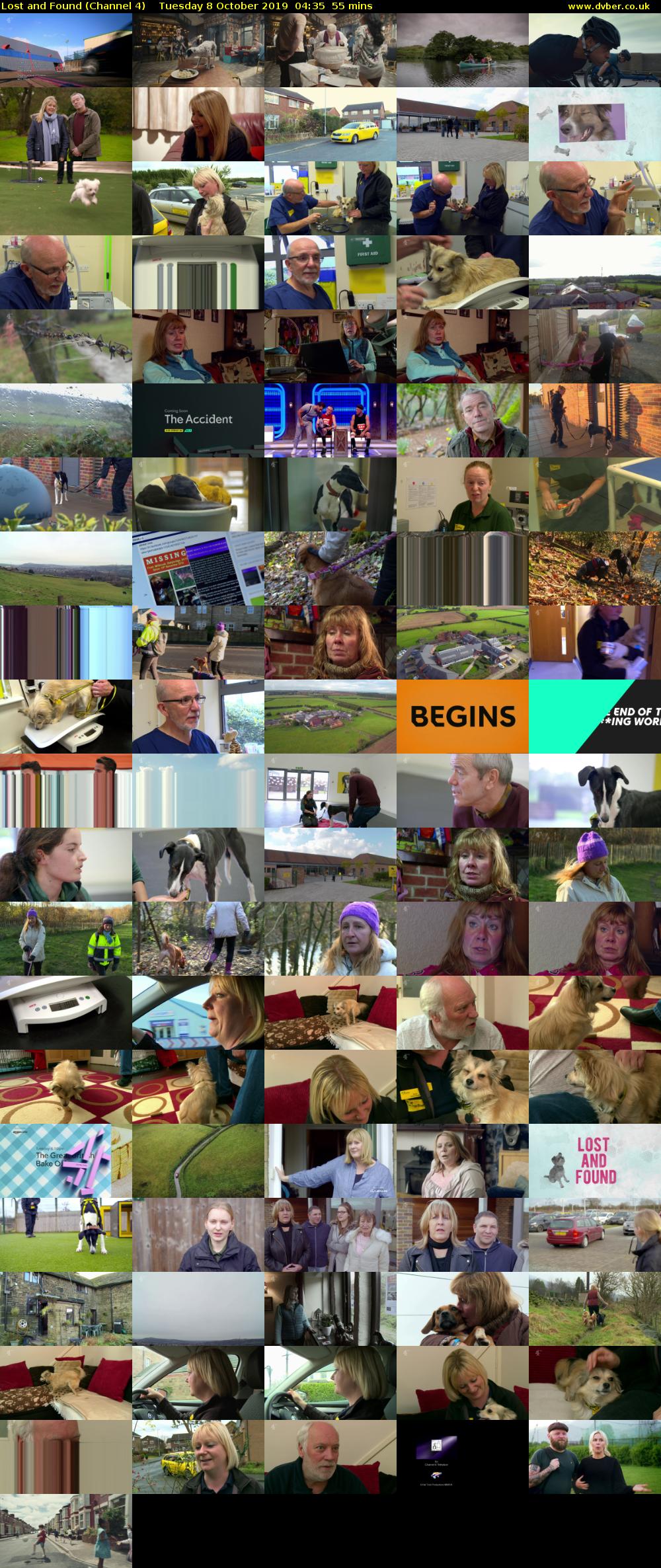 Lost and Found (Channel 4) Tuesday 8 October 2019 04:35 - 05:30