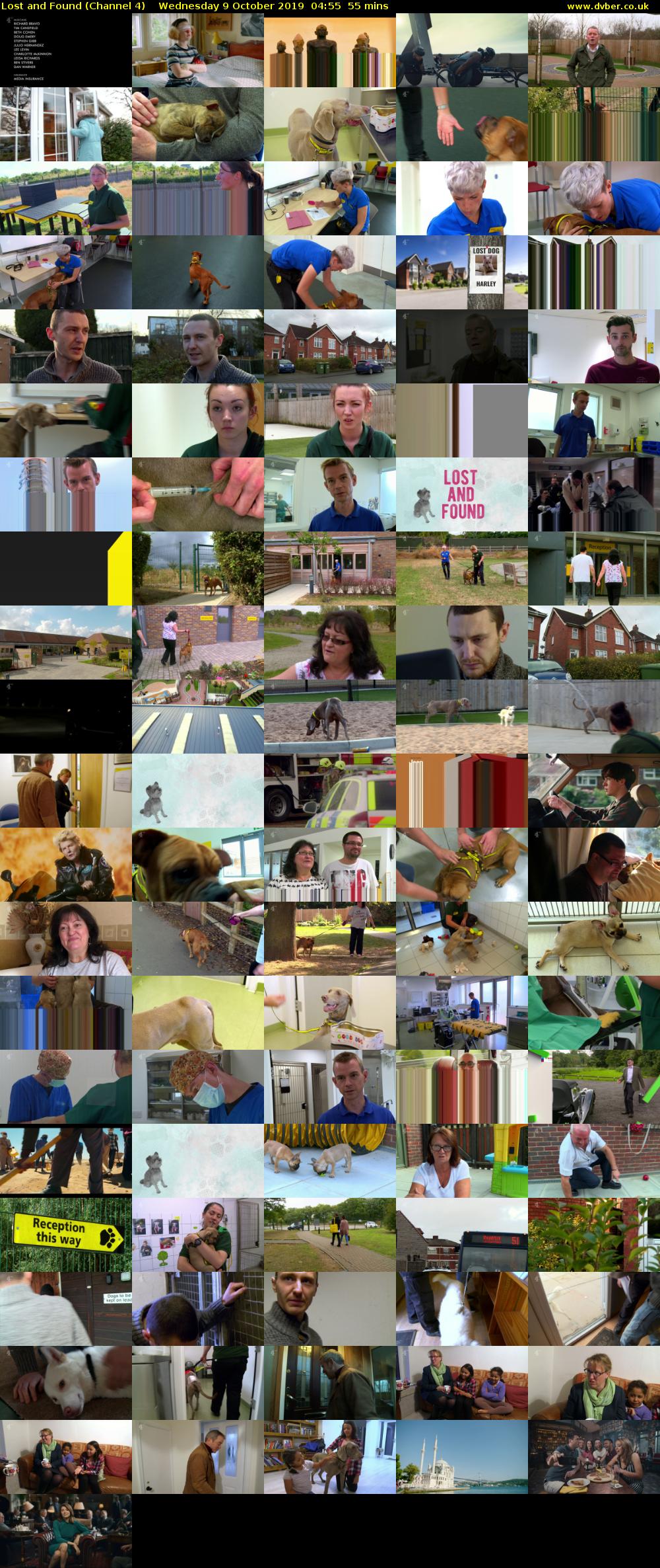 Lost and Found (Channel 4) Wednesday 9 October 2019 04:55 - 05:50