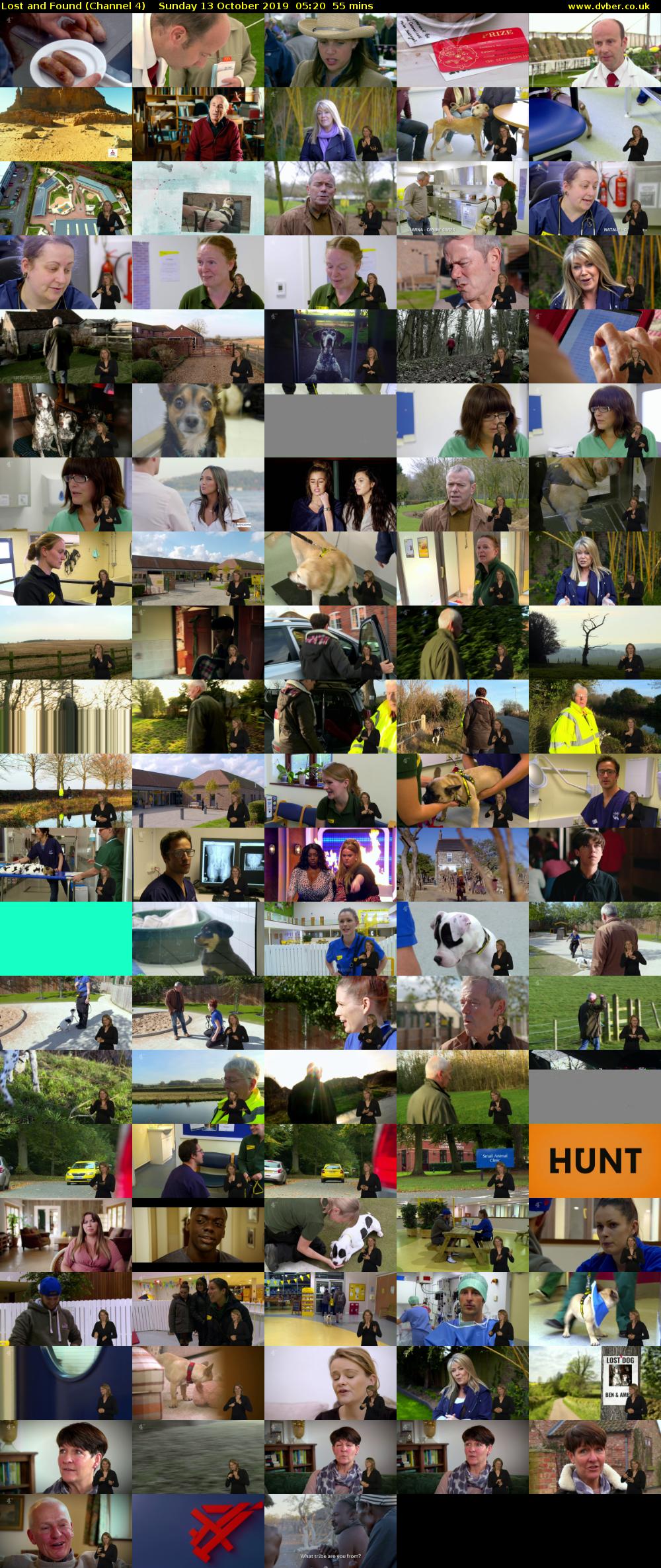 Lost and Found (Channel 4) Sunday 13 October 2019 05:20 - 06:15