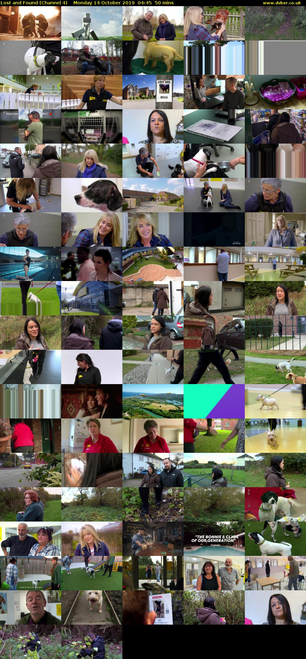 Lost and Found (Channel 4) Monday 14 October 2019 04:45 - 05:35