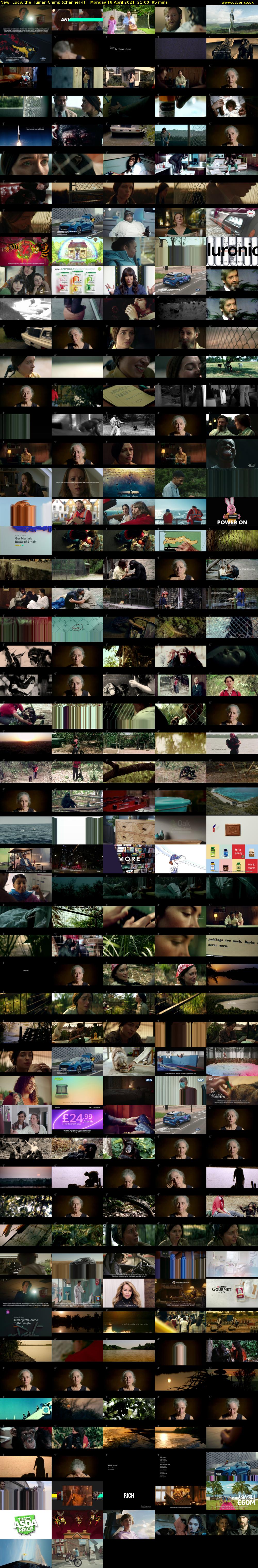 Lucy, the Human Chimp (Channel 4) Monday 19 April 2021 21:00 - 22:35