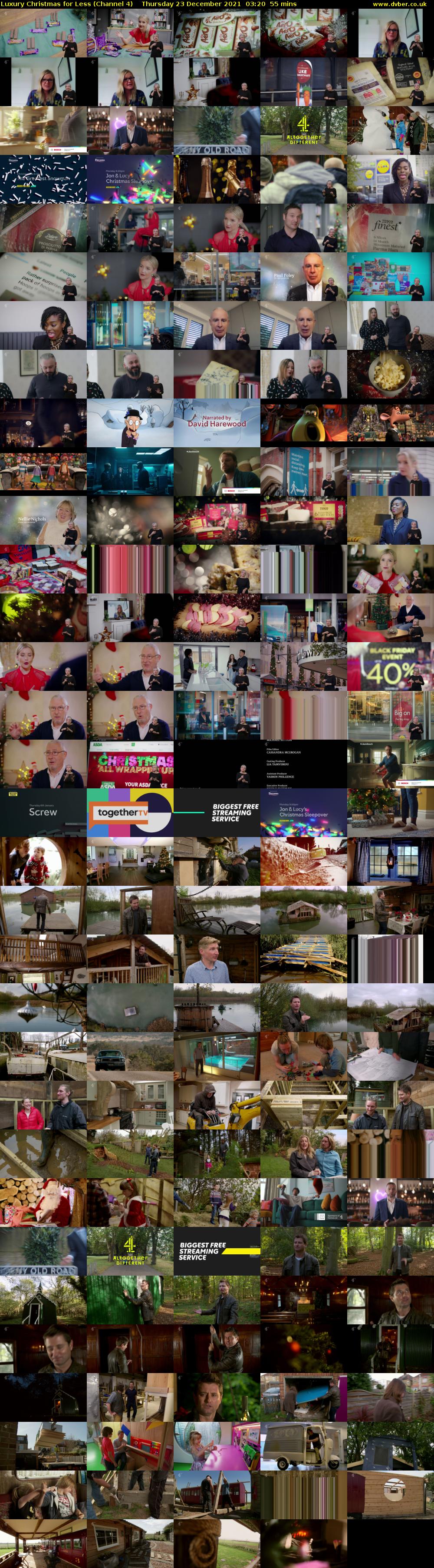 Luxury Christmas for Less (Channel 4) Thursday 23 December 2021 03:20 - 04:15