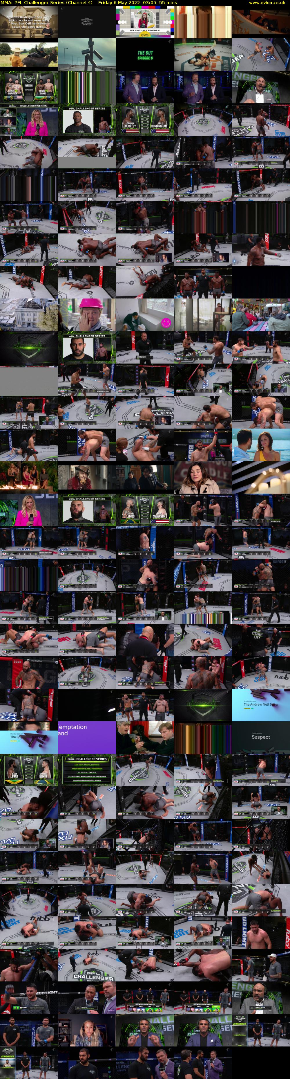 MMA: PFL Challenger Series (Channel 4) Friday 6 May 2022 03:05 - 04:00