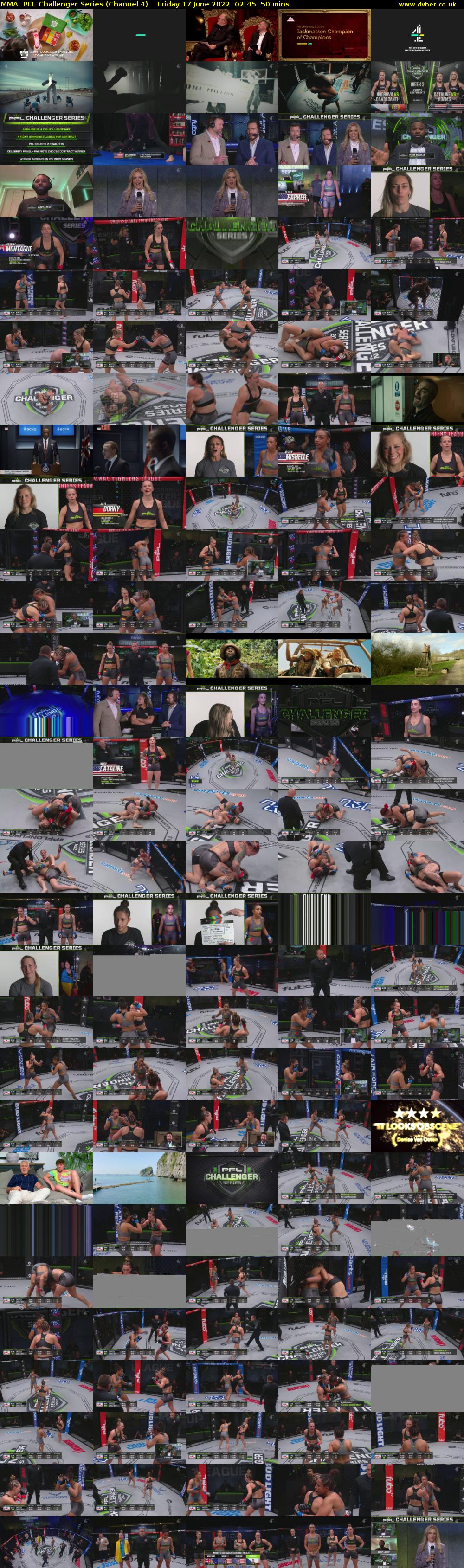 MMA: PFL Challenger Series (Channel 4) Friday 17 June 2022 02:45 - 03:35