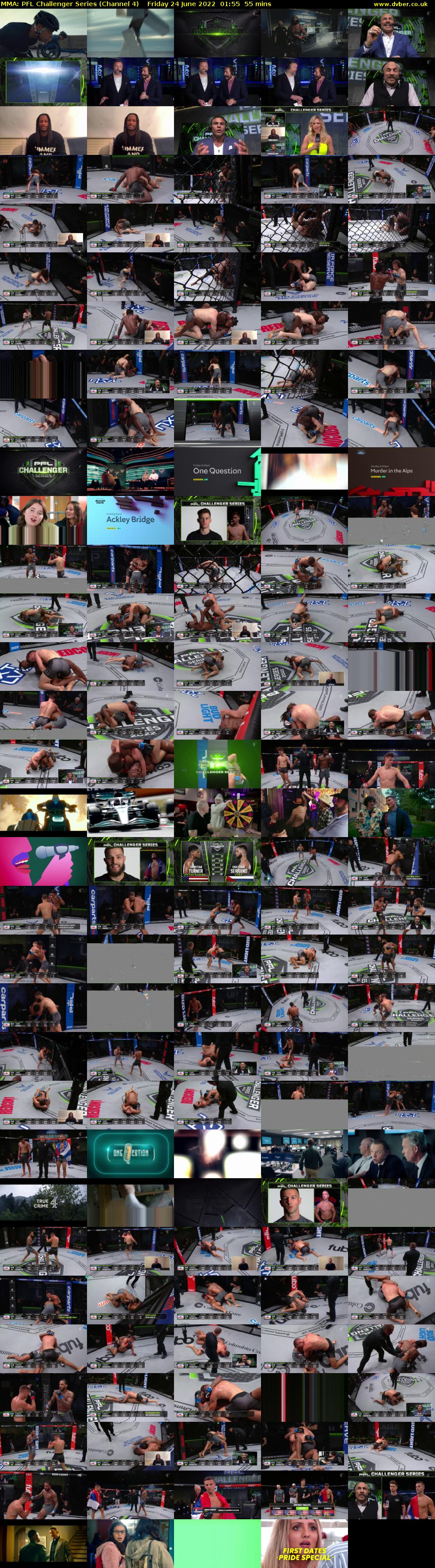 MMA: PFL Challenger Series (Channel 4) Friday 24 June 2022 01:55 - 02:50