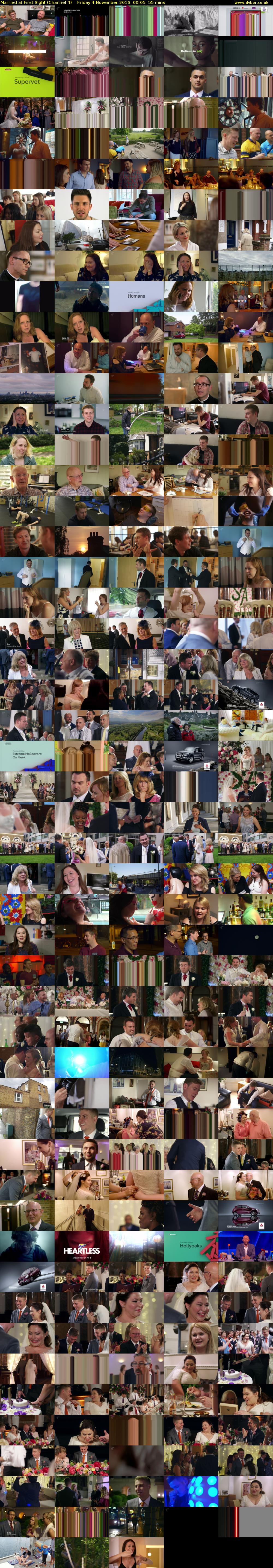 Married at First Sight (Channel 4) Friday 4 November 2016 00:05 - 01:00