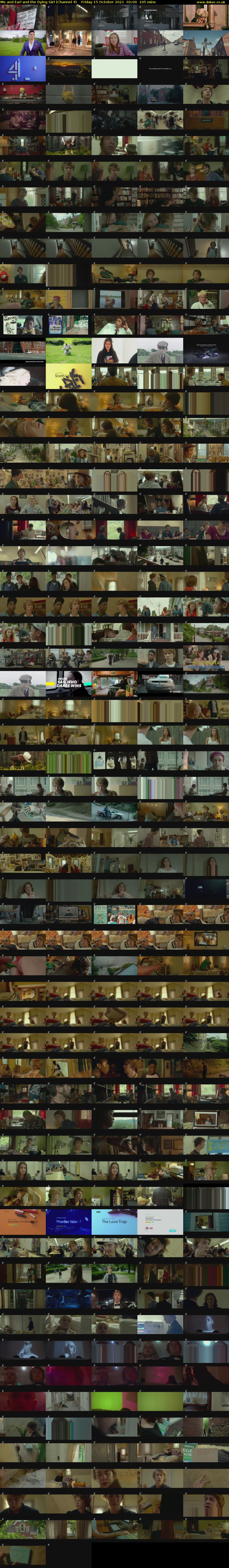 Me and Earl and the Dying Girl (Channel 4) Friday 15 October 2021 02:00 - 03:45