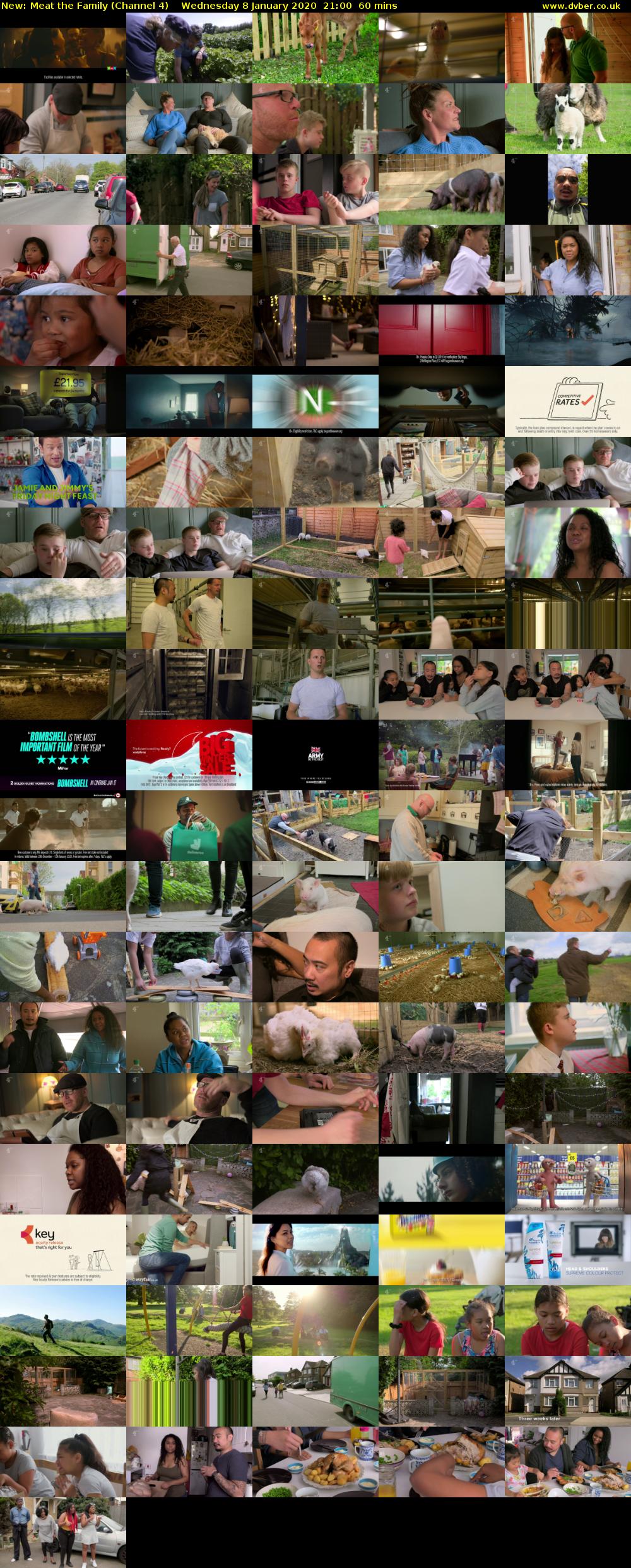 Meat the Family (Channel 4) Wednesday 8 January 2020 21:00 - 22:00
