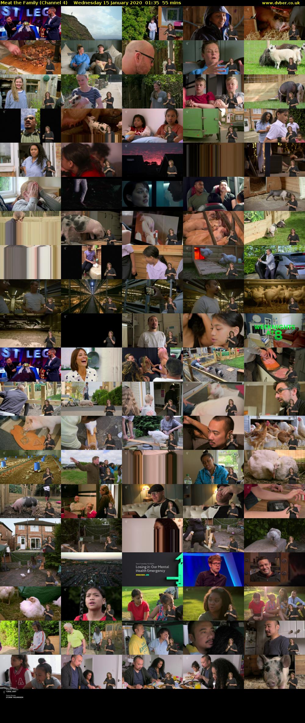 Meat the Family (Channel 4) Wednesday 15 January 2020 01:35 - 02:30