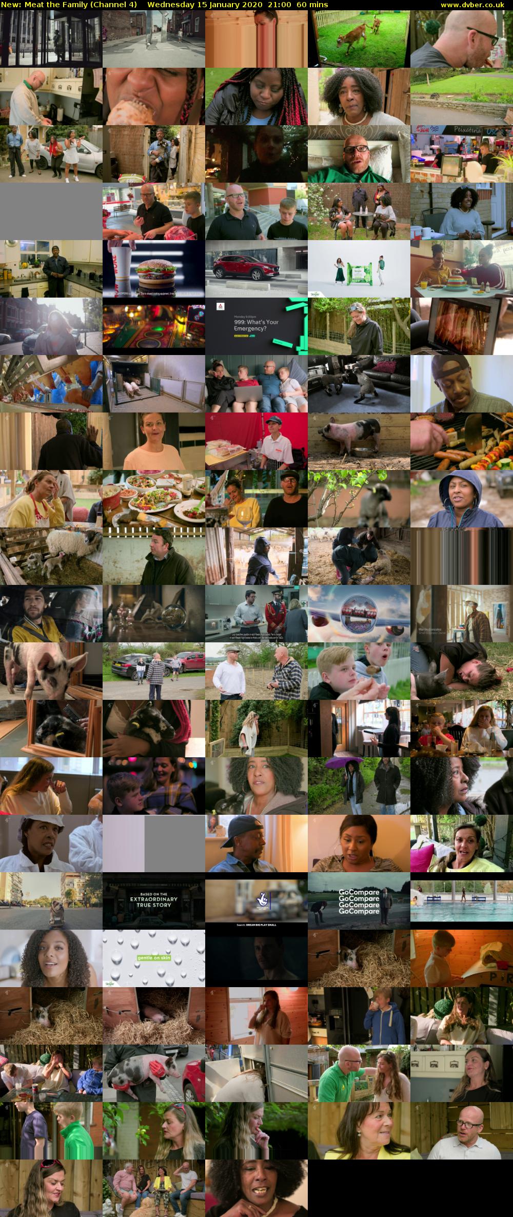 Meat the Family (Channel 4) Wednesday 15 January 2020 21:00 - 22:00