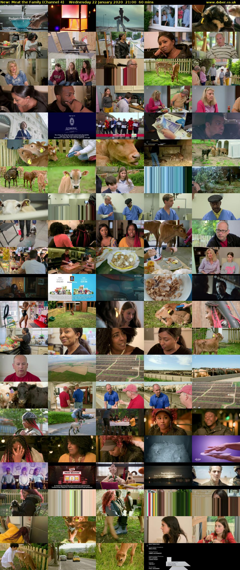 Meat the Family (Channel 4) Wednesday 22 January 2020 21:00 - 22:00