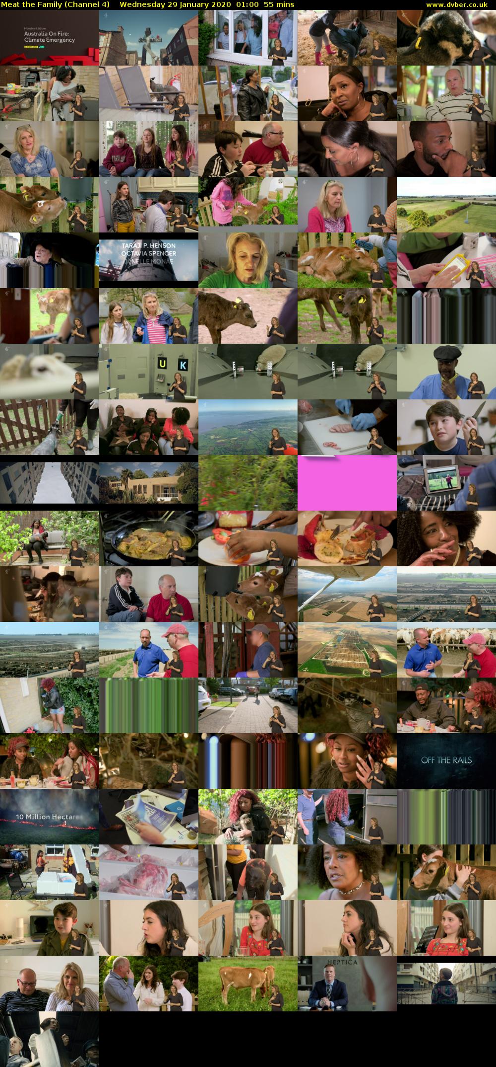 Meat the Family (Channel 4) Wednesday 29 January 2020 01:00 - 01:55