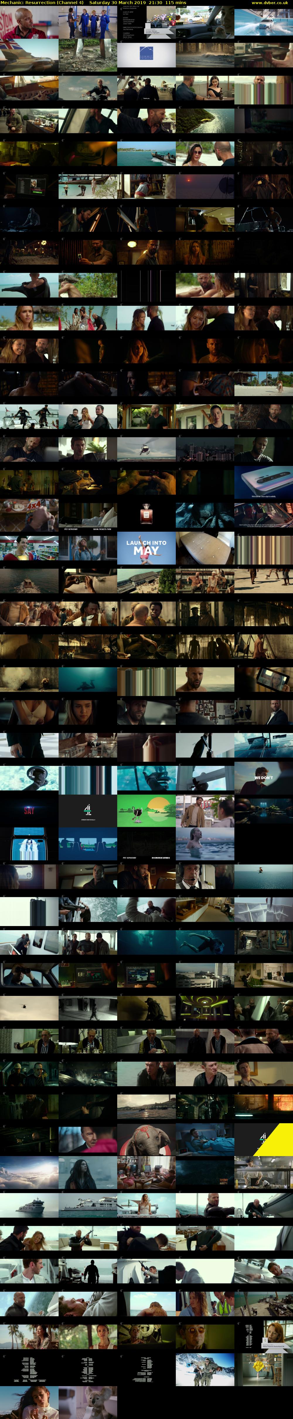 Mechanic: Resurrection (Channel 4) Saturday 30 March 2019 21:30 - 23:25