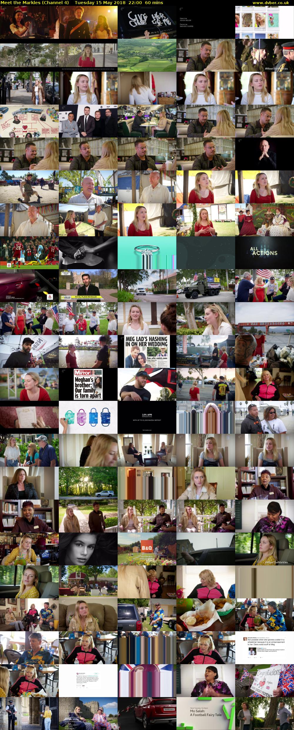 Meet the Markles (Channel 4) Tuesday 15 May 2018 22:00 - 23:00