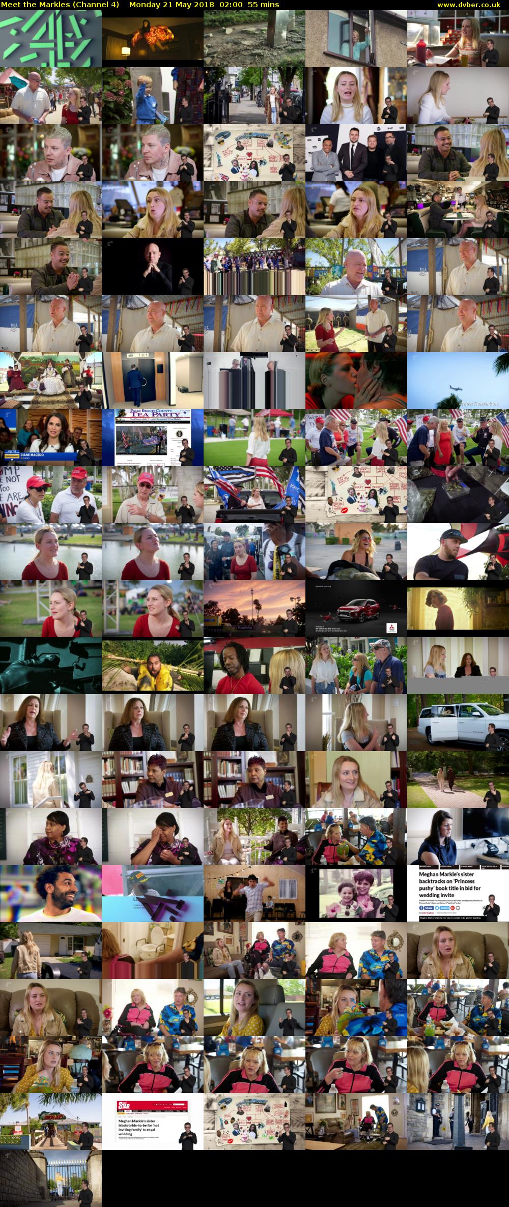Meet the Markles (Channel 4) Monday 21 May 2018 02:00 - 02:55