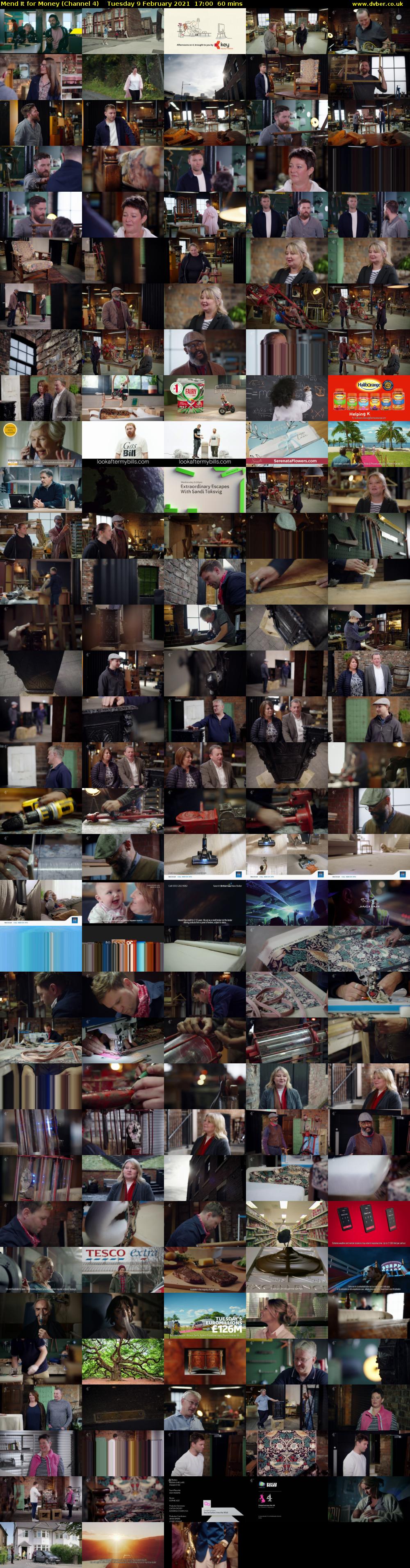 Mend It for Money (Channel 4) Tuesday 9 February 2021 17:00 - 18:00