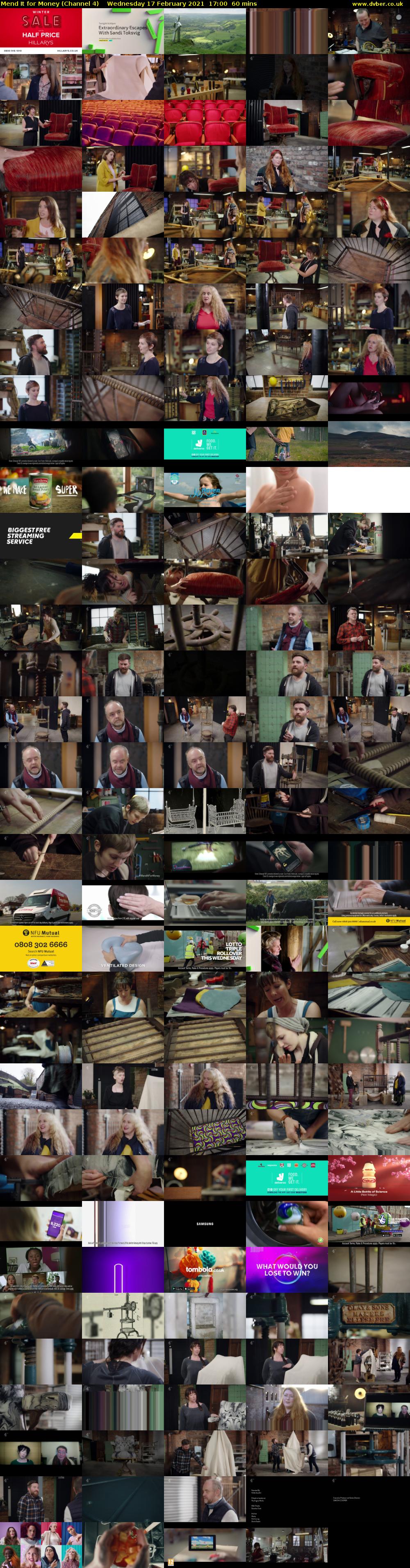 Mend It for Money (Channel 4) Wednesday 17 February 2021 17:00 - 18:00