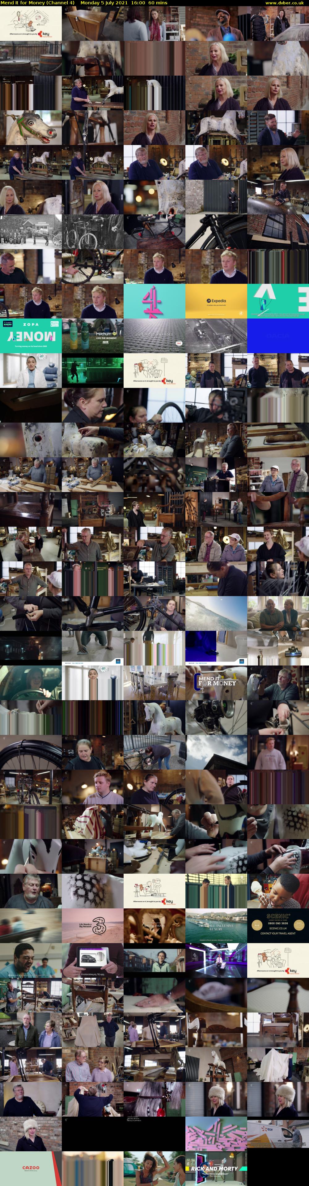 Mend It for Money (Channel 4) Monday 5 July 2021 16:00 - 17:00
