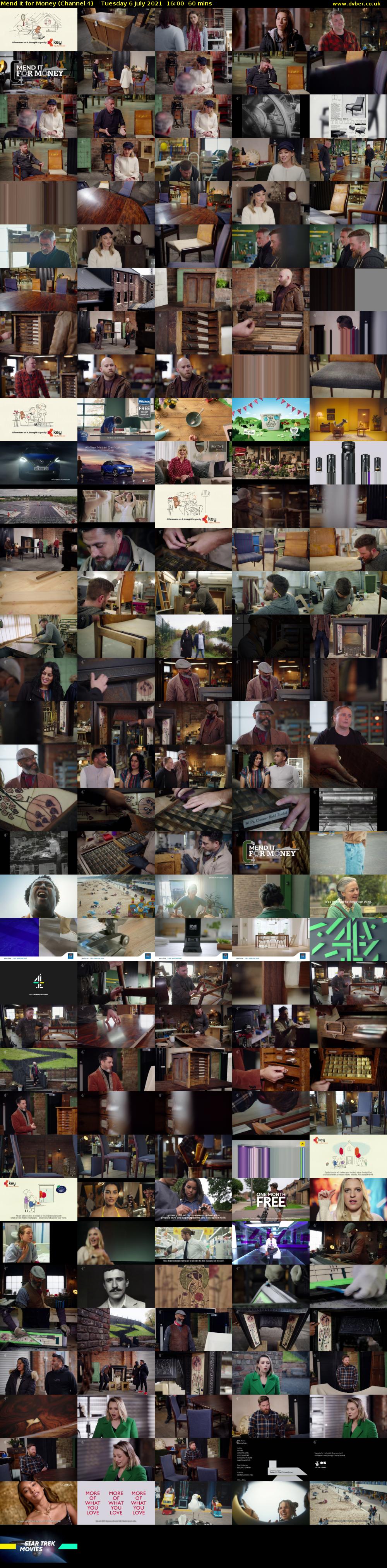 Mend It for Money (Channel 4) Tuesday 6 July 2021 16:00 - 17:00