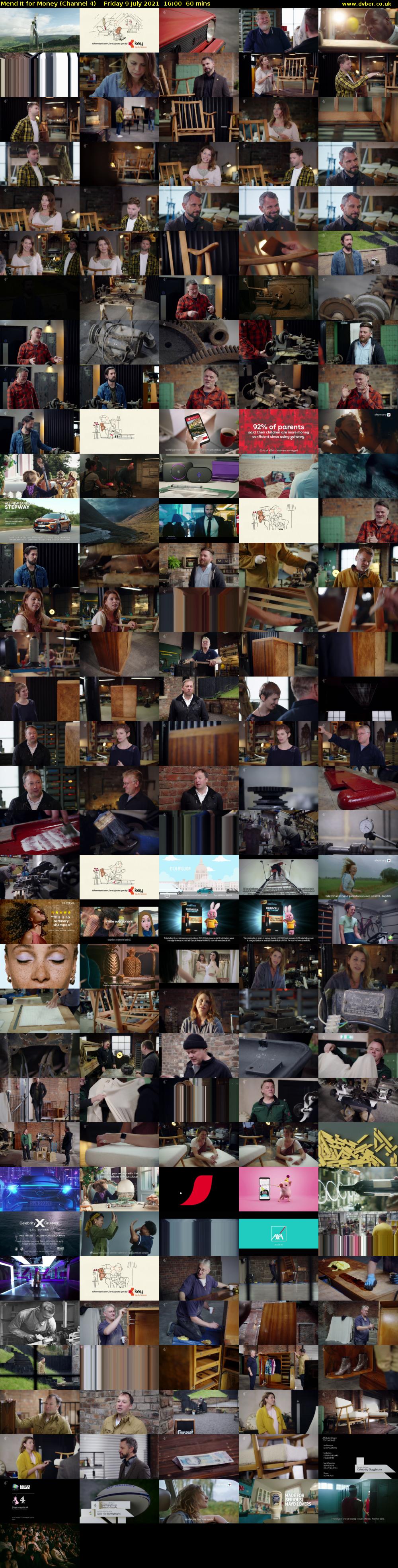 Mend It for Money (Channel 4) Friday 9 July 2021 16:00 - 17:00