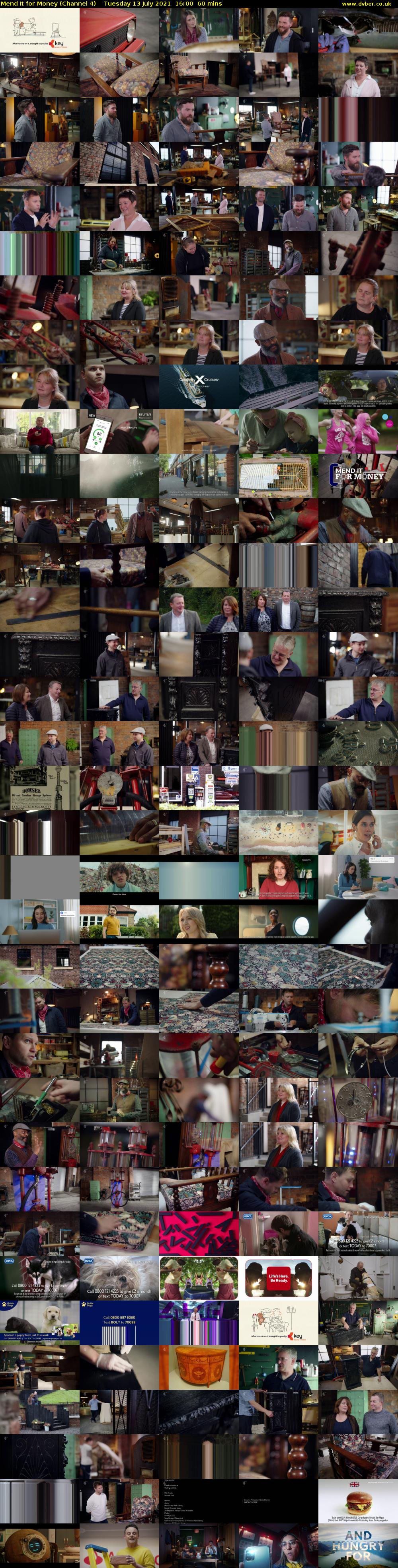 Mend It for Money (Channel 4) Tuesday 13 July 2021 16:00 - 17:00