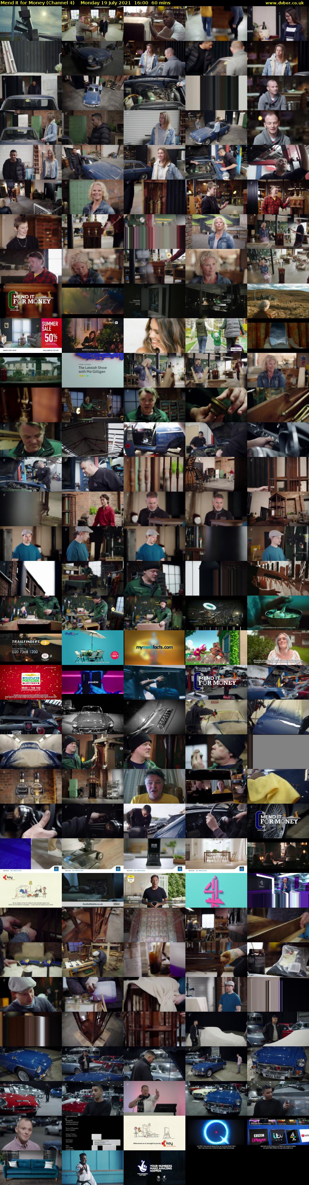 Mend It for Money (Channel 4) Monday 19 July 2021 16:00 - 17:00