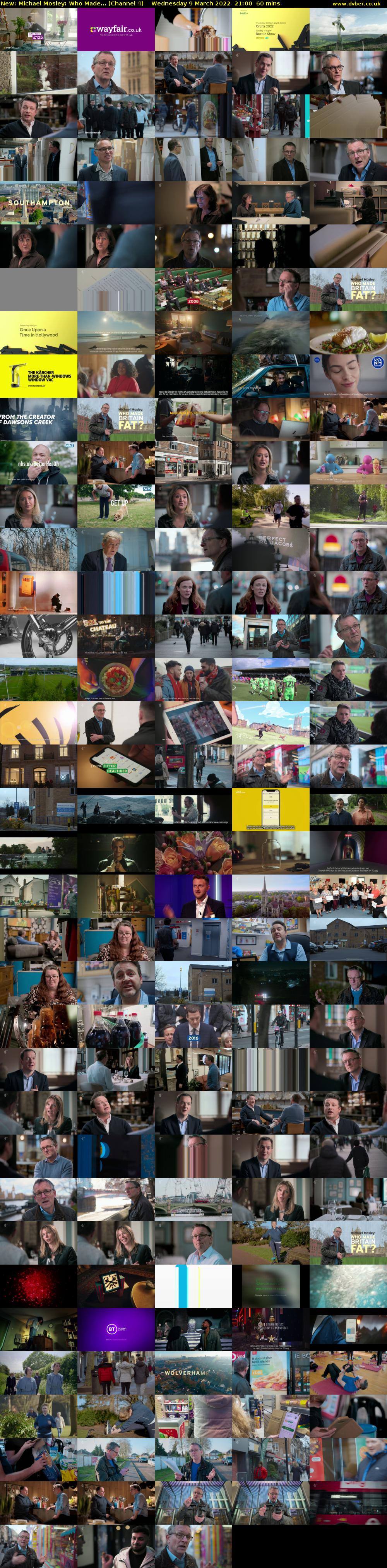Michael Mosley: Who Made... (Channel 4) Wednesday 9 March 2022 21:00 - 22:00