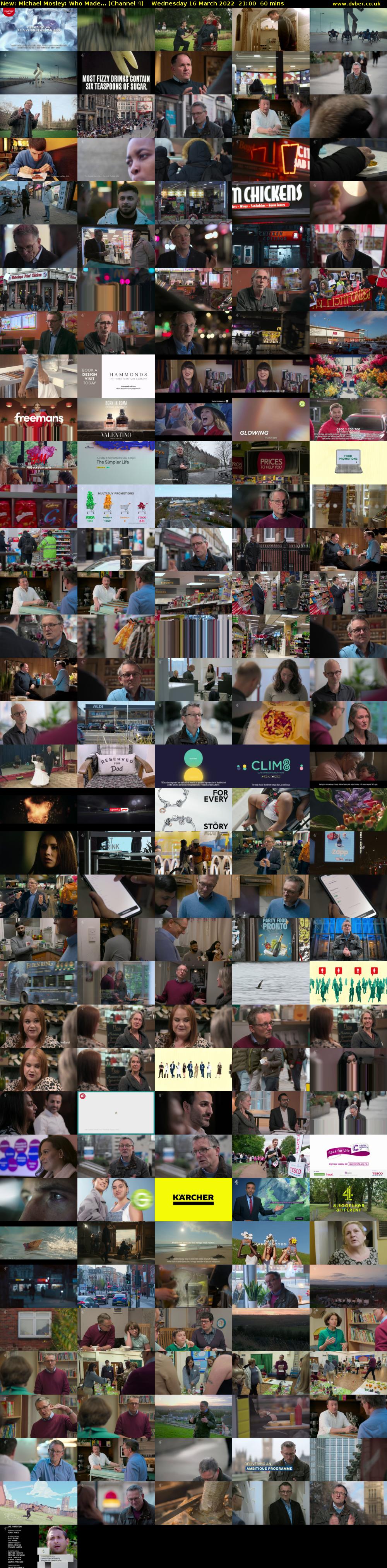 Michael Mosley: Who Made... (Channel 4) Wednesday 16 March 2022 21:00 - 22:00