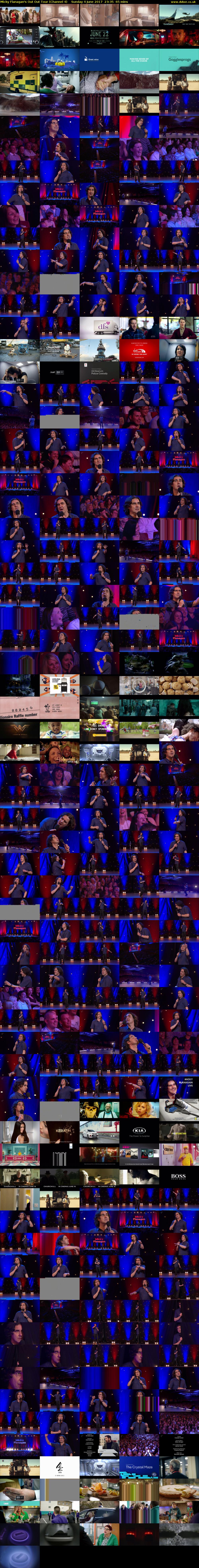 Micky Flanagan's Out Out Tour (Channel 4) Sunday 4 June 2017 23:35 - 00:40