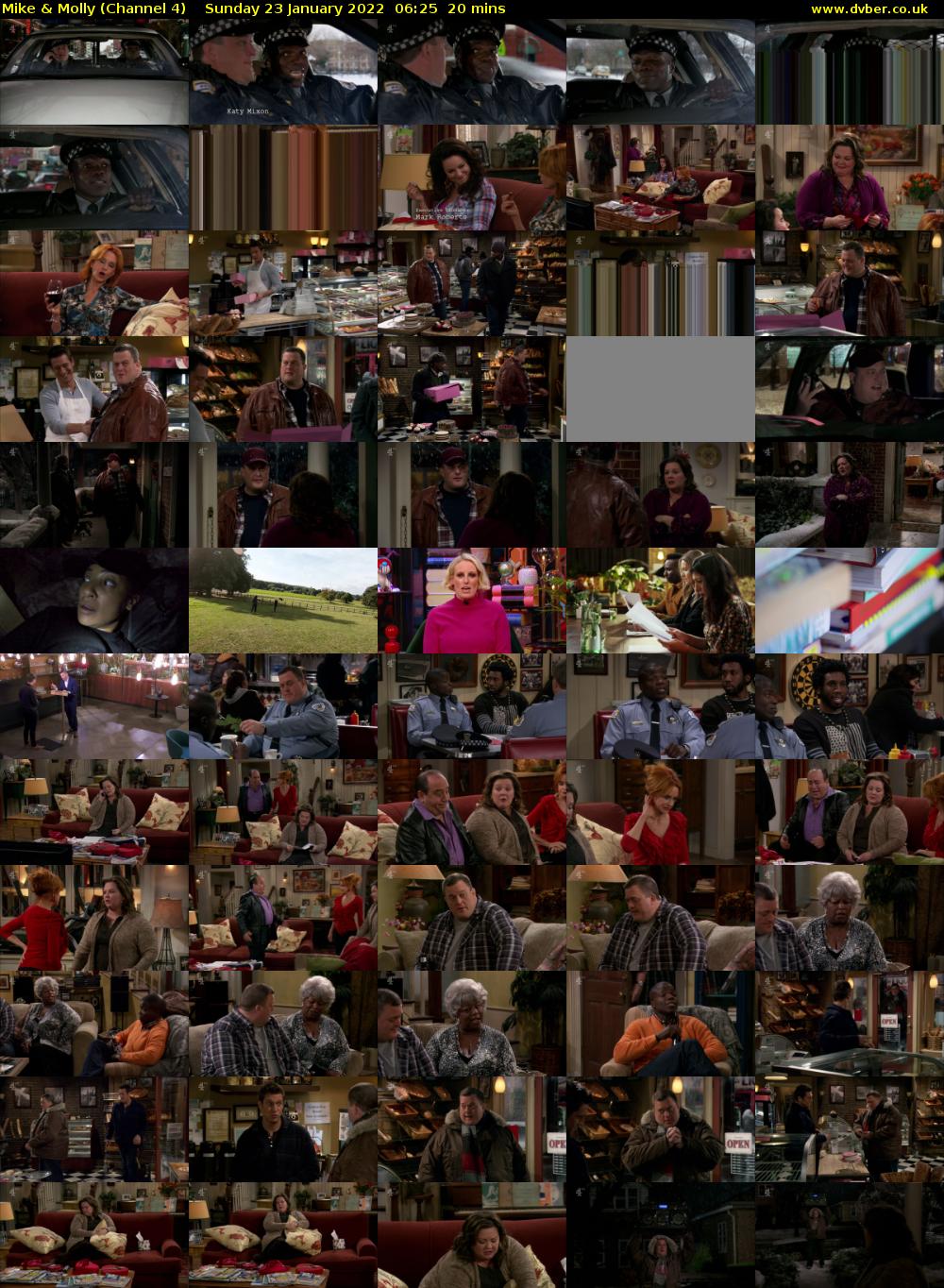 Mike & Molly (Channel 4) Sunday 23 January 2022 06:25 - 06:45