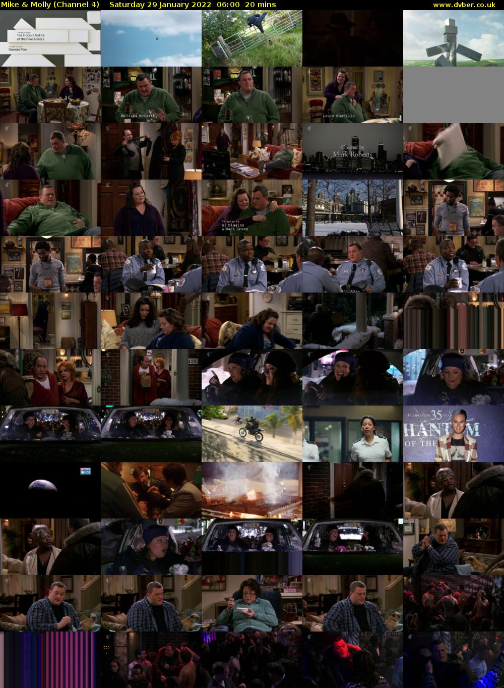 Mike & Molly (Channel 4) Saturday 29 January 2022 06:00 - 06:20