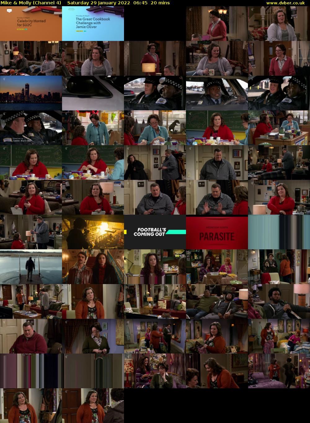 Mike & Molly (Channel 4) Saturday 29 January 2022 06:45 - 07:05