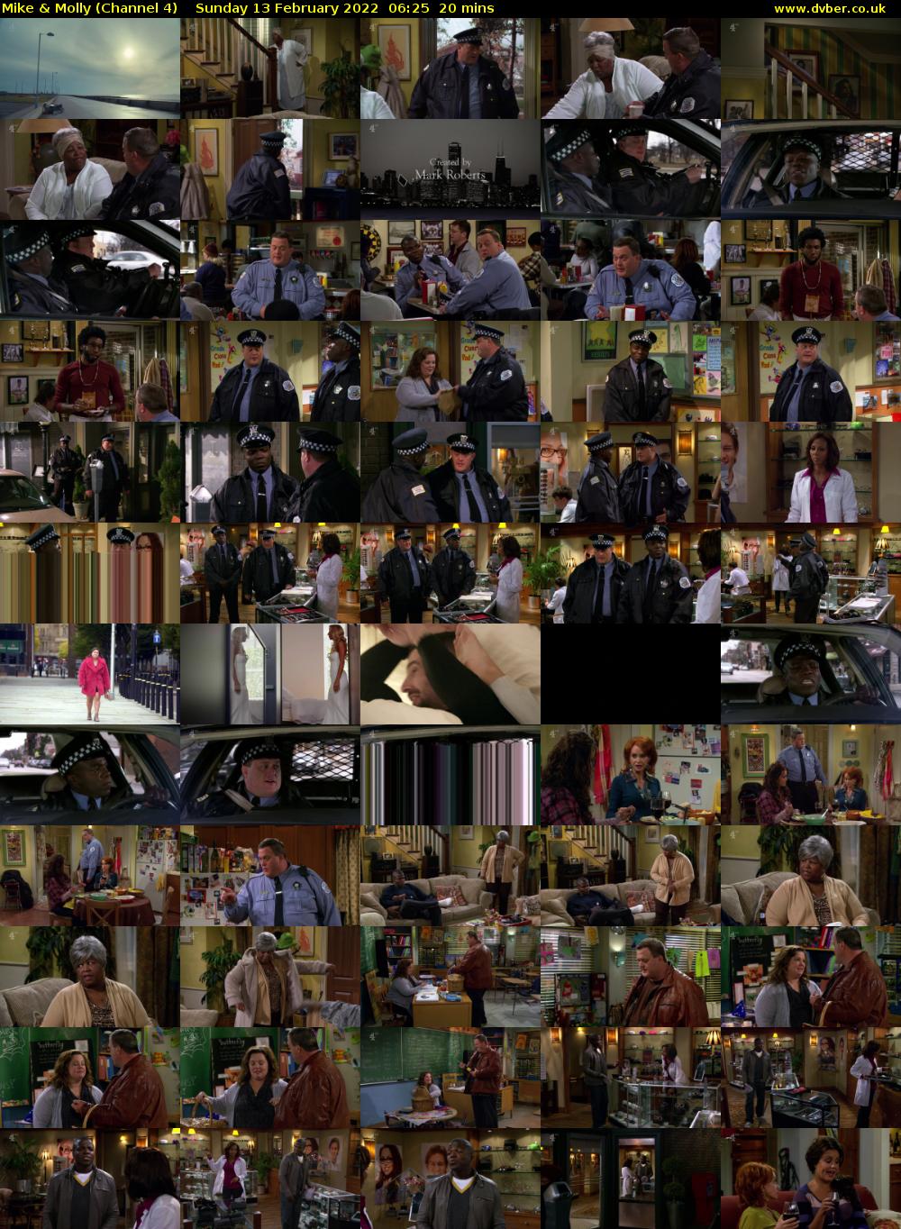 Mike & Molly (Channel 4) Sunday 13 February 2022 06:25 - 06:45