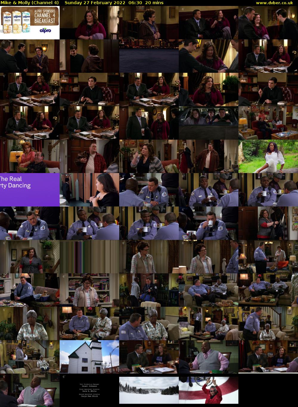 Mike & Molly (Channel 4) Sunday 27 February 2022 06:30 - 06:50