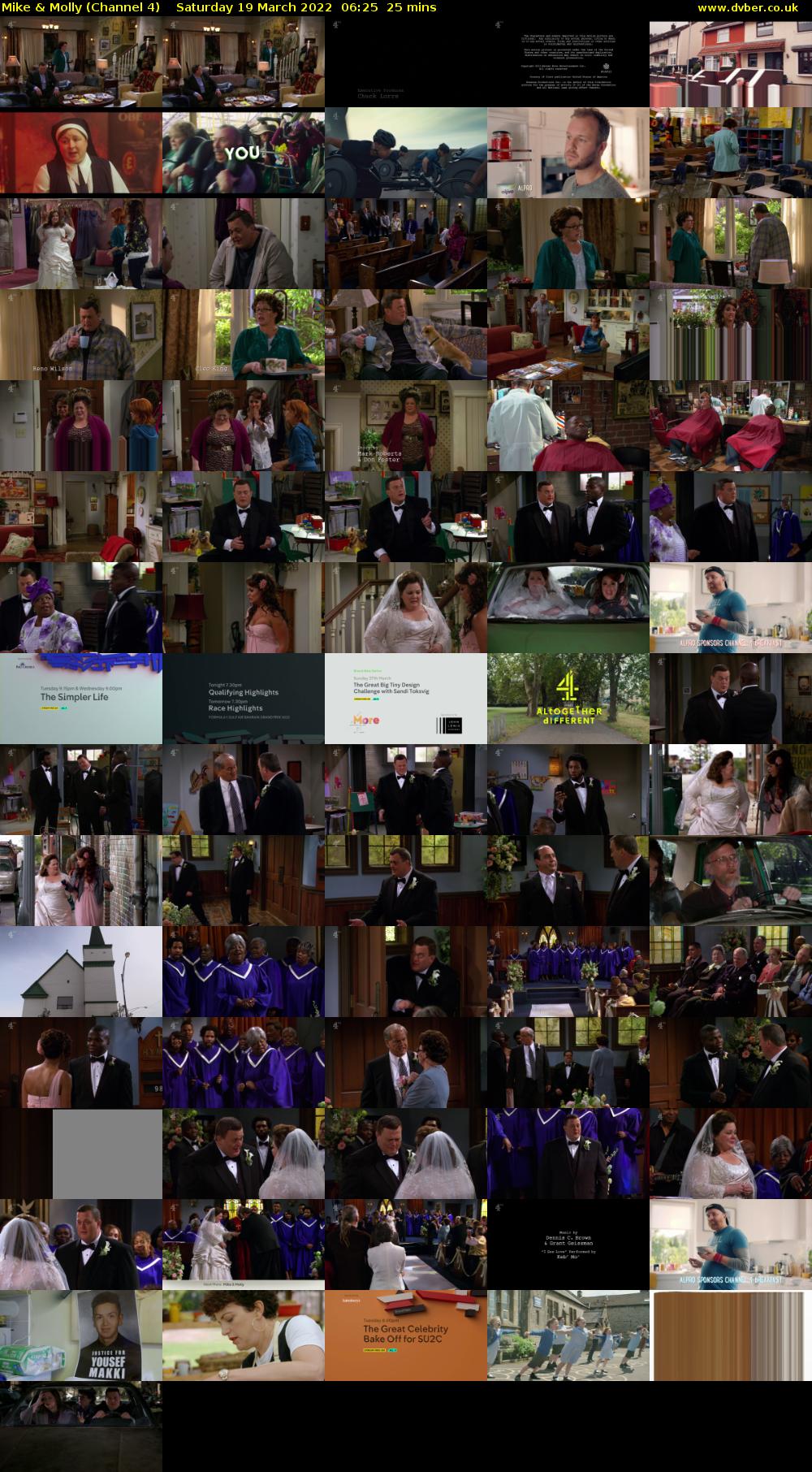 Mike & Molly (Channel 4) Saturday 19 March 2022 06:25 - 06:50