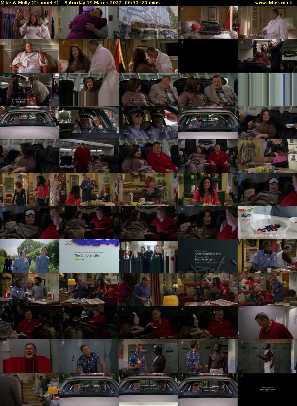 Mike & Molly (Channel 4) Saturday 19 March 2022 06:50 - 07:10
