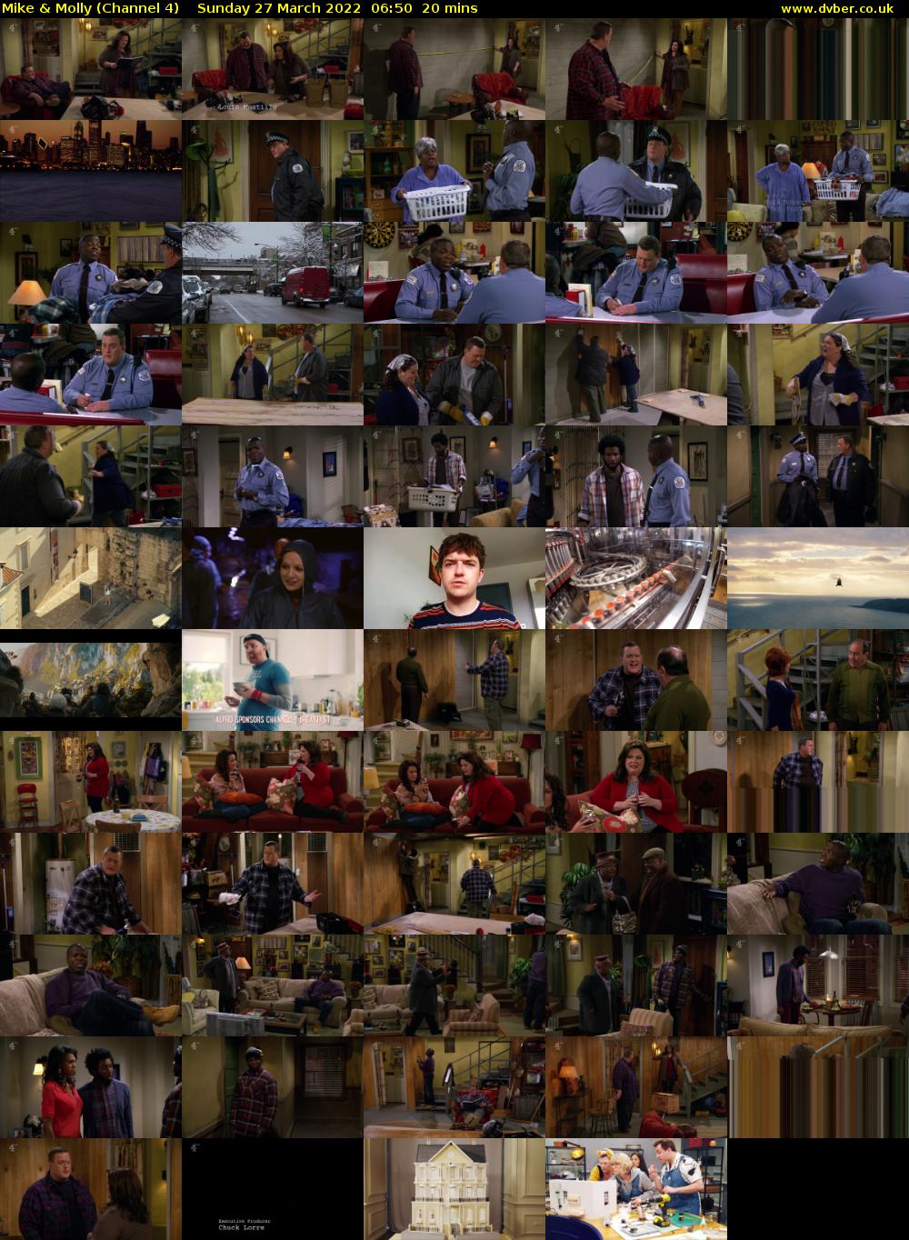 Mike & Molly (Channel 4) Sunday 27 March 2022 06:50 - 07:10