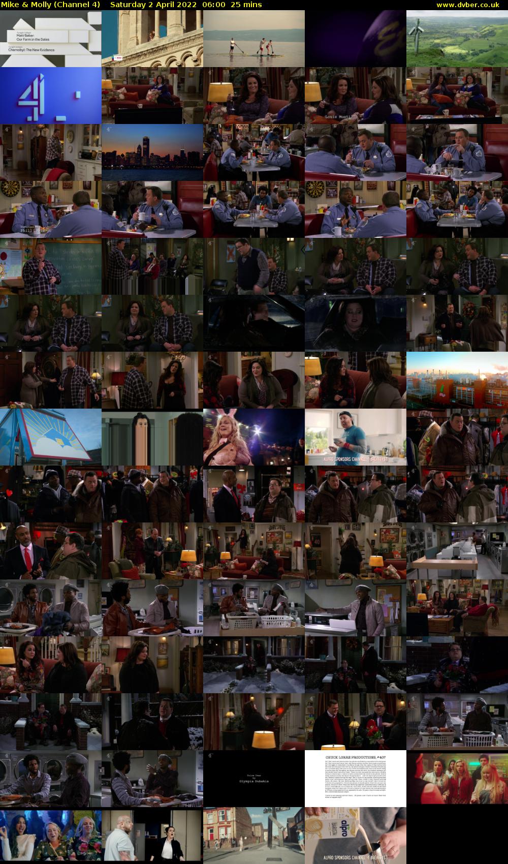 Mike & Molly (Channel 4) Saturday 2 April 2022 06:00 - 06:25