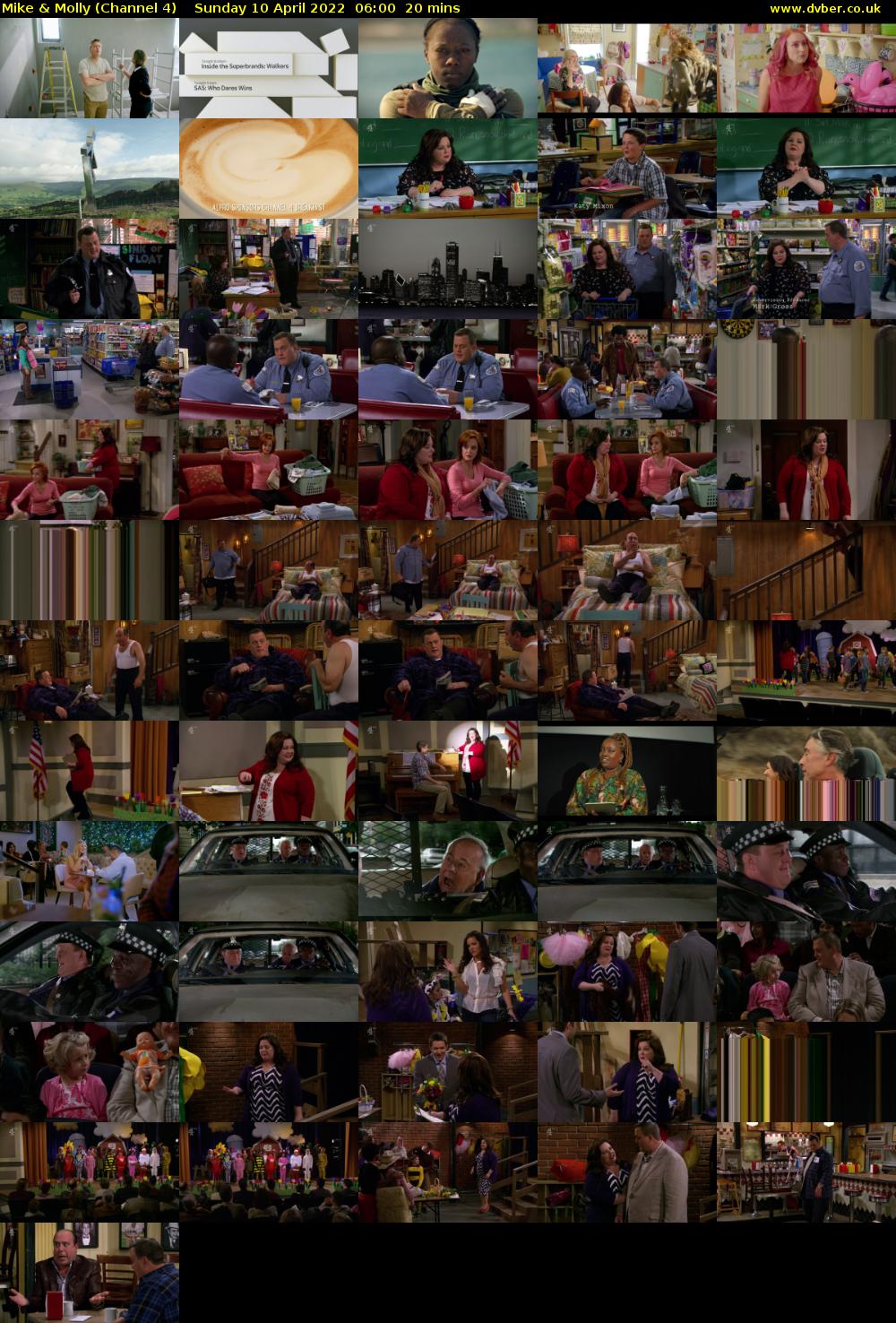 Mike & Molly (Channel 4) Sunday 10 April 2022 06:00 - 06:20
