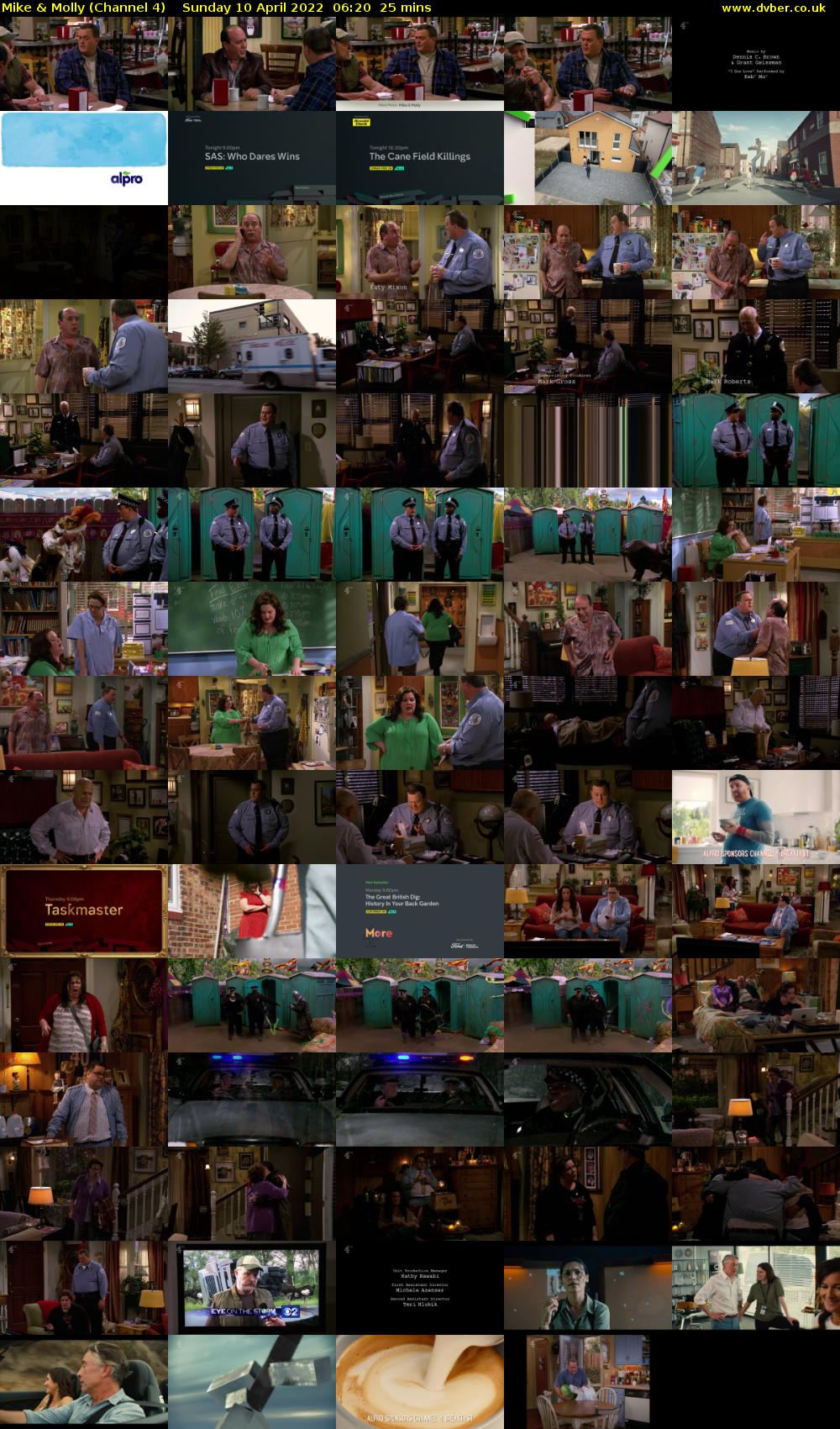 Mike & Molly (Channel 4) Sunday 10 April 2022 06:20 - 06:45