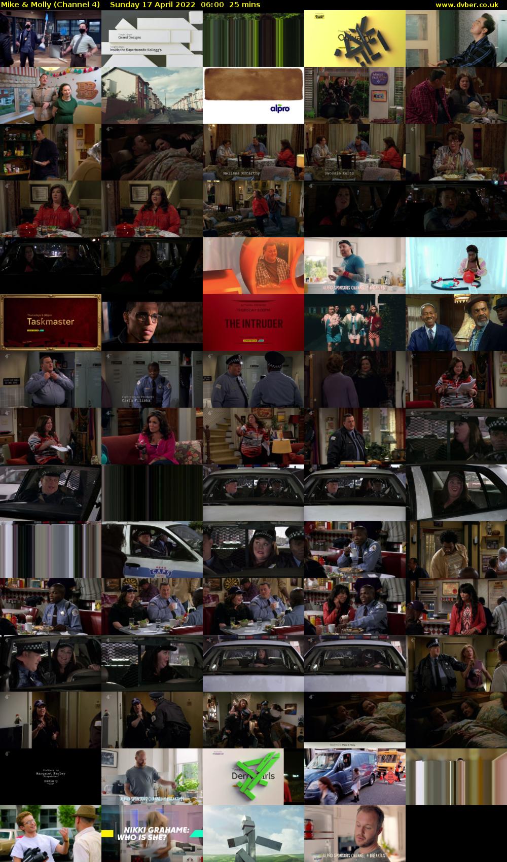 Mike & Molly (Channel 4) Sunday 17 April 2022 06:00 - 06:25