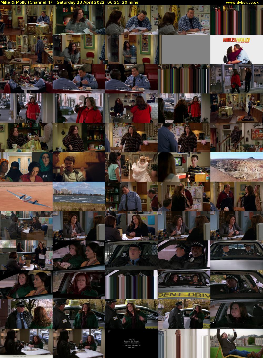 Mike & Molly (Channel 4) Saturday 23 April 2022 06:25 - 06:45